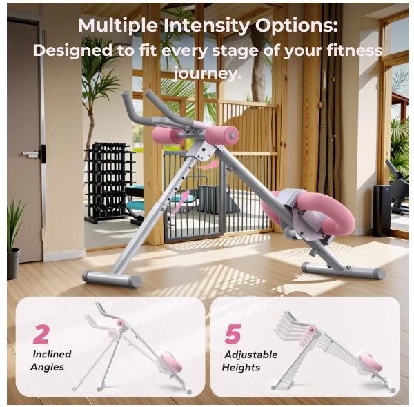 AbMaster Pro™ - Foldable Ab Workout Machine for Powerful Core Training