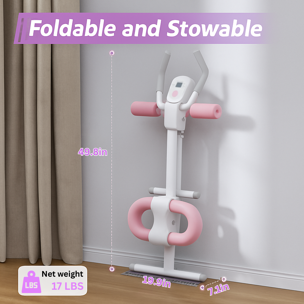 AbMaster Pro™ - Foldable Ab Workout Machine for Powerful Core Training